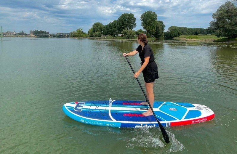 Camping aux rives du soleil suppen op het water 9